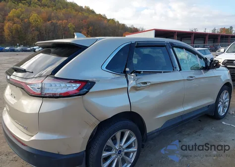 2018 Ford Edge Titanium from USA, damaged, VIN 2FMPK4K86JBB30315